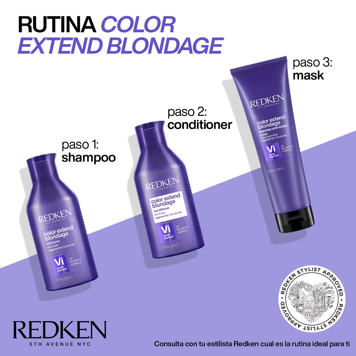 COLOR EXTEND BLONDAGE CONDITIONER (ACONDICIONADOR MATIZADOR VIOLETA)